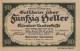 50 HELLER 1920 Stadt CARINTHIA Carinthia Österreich Notgeld Banknote #PF770 - [11] Local Banknote Issues