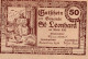 50 HELLER 1920 Stadt SANKT LEONHARD AM WALDE Niedrigeren Österreich #PE619 - [11] Local Banknote Issues