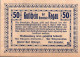 50 HELLER 1920 Stadt REGAU Oberösterreich Österreich Notgeld Banknote #PD955 - [11] Emissions Locales