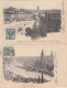 VERONA- 3 BELLE CARTOLINE VIAGGIATE 14-19-06-1902-RETRO INDIVISO - Verona