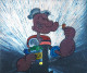 1 Popeye The Sailor  And  Olive Oy - Super Fine: DUFEX  - Miami - Florida - No. 501599 & 501501 - Disneyworld