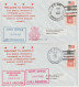 16032   WELCOME TO NORFOLK - 6 Enveloppes - BRITISH (3) ;  URUGUAY; GERMAN; US - Naval Post