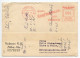 Germany 1940 Postcard; Mülheim (Ruhr) - Kaufmann K.-G. To Schiplage; 6pf. Meter With Slogan - Frankeermachines (EMA)