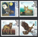 Portugal 1980. Scott #1462-5 (U) Protection Of Species, Lisbon Zoo (Complete Set) - Used Stamps