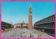 293831 / Italy - Venezia Piazza S. Marco PC 1991 USED 100+550 Castello Aragonese - Ischia, Castello Di Rocca Sinibalda - 1991-00: Storia Postale