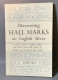 Discovering Hall Marks Pn English Silver - Zilvermerken - Zilver Verzamelen - Themengebiet Sammeln