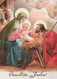 Virgen Mary Madonna Baby JESUS Religion Vintage Postcard CPSM #PBQ021.GB - Vierge Marie & Madones