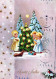 ANGEL CHRISTMAS Holidays Vintage Postcard CPSM #PAG965.GB - Engel