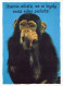 MONO Animales Vintage Tarjeta Postal CPSM #PBR985.ES - Monkeys