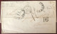 Etats-Unis, Lettre De San Juan, Mexique 17.12.1859 Par New-York, Divers Cachets Dont STEAMSHIP - Voir 2 Photos - (C116) - Marcofilia