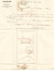 (C14) - LETTRE CAMBRAY CAMBRAI => REIMS 1837  - CACHET TYPE 13 - ENTETE VERRERIES DE MASNIERES - 1800 – 1899