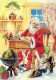 PAPÁ NOEL NAVIDAD Fiesta Vintage Tarjeta Postal CPSM #PAK800.ES - Santa Claus
