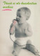 ENFANTS HUMOUR Vintage Carte Postale CPSM #PBV305.FR - Humorous Cards