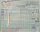 Connaissement Majunga à Bordeaux 1927 Timbre De Contrôle - Andere & Zonder Classificatie