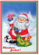 PÈRE NOËL NOËL Fêtes Voeux Vintage Carte Postale CPSM #PAK601.FR - Santa Claus