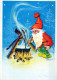 WEIHNACHTSMANN SANTA CLAUS Neujahr Weihnachten Vintage Ansichtskarte Postkarte CPSM #PBL458.DE - Santa Claus