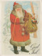 WEIHNACHTSMANN SANTA CLAUS WEIHNACHTSFERIEN Vintage Postkarte CPSM #PAK871.DE - Santa Claus