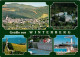 73308275 Winterberg Hochsauerland Panorama Schloss Sprungschanze Schwimmbad Wint - Winterberg