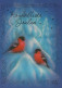 Buon Anno Natale UCCELLO Vintage Cartolina CPSM Unposted #PBA567.IT - Nieuwjaar