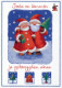 BABBO NATALE Natale Vintage Cartolina CPSM #PAK111.IT - Santa Claus