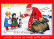 BABBO NATALE BAMBINO Natale Vintage Cartolina CPSM #PAK873.IT - Santa Claus