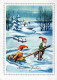 BABBO NATALE Natale Vintage Cartolina CPSM #PAK408.IT - Santa Claus