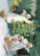 ANGELO Buon Anno Natale Vintage Cartolina CPSM #PAH844.IT - Engelen