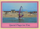 80. QUEND-PLAGE-LES-PINS –  La Plage / Planche  Voile (animée) (voir Scan Recto/verso) - Quend