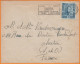 Belgique  4F Bleu Y.et.T.810 SEUL Sur Lettre   1949 Pour  CHATOU S.et.O. Avec Famme SABENA Lignes Aériennes - 1936-51 Poortman