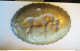 Lase 1300 -50-30- HOLLE SCHOTEL  Brons, Paard, Kind, Hond - 1884 Gram - 26 Cm PLAT CREUX Bronze, Cheval, Enfant, Chien - Bronzen