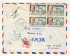 (C14) - Y&T N°1967 X4 - LETTRE AVION ST CYR L ECOLE => CANADA 1967 - TP TAXE CANADA - Cartas & Documentos