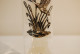 E1 Vase En Verre Soliflore - Décor Animalier En étain - Jarrones