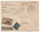 (C14) Y&T N°S 260 + 288 - LETTRE AVION PARIS XIV AV D ORLEANS => INDE 1936 TARIF 1-10 GRS DU 01/12/1936 - Covers & Documents