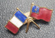 WWII Belle Broche Souvenir 1939 "Drapeaux France Et Empire Britanique (Grande-Bretagne)" WW2 - 1939-45