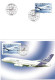 FRANCE 2006 - PA 69 . AIRBUS A380. Lot : Bloc De 4 TP + Carte Postale Et Enveloppe 1er Jour. Vendu Prix Faciale.TB - 1960-.... Mint/hinged