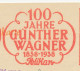 Meter Card Deutsche Reichspost / Germany 1938 Gunther Wagner - Pelikan - Fountain Pen - Ink - Non Classés