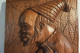 E1 Magnifique Sculpture Tribal De 1970 Nègre Afrique Signée !! Gr1 - Art Africain