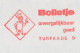 Meter Cover Netherlands 1975 Baker - Bolletje - Almelo  - Andere & Zonder Classificatie