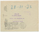 Postal Cheque Cover Belgium 1932 Linguaphone - Other & Unclassified