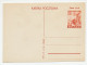 Postal Stationery Poland 1948 Easter Bunny - Easter