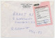 Damaged Mail Cover Netherlands - Denmark 1997 Damaged - Label - Return To Sender - Sin Clasificación