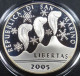 San Marino - 5 Euro 2005 - Olimpiadi Invernali “Torino '06” - KM# 511 - San Marino