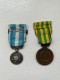 Lot De Deux Médailles, Coloniale Et CEFEO - Frankrijk