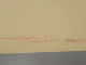 Delcampe - -DESSIN CRAYON PASTELS 1963 Signé Au Crayon Sur MARQUISE RANKNE? POST CUBISME   E - Disegni