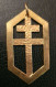 WWII - Médaille Pendentif Général De Gaulle - Souvenir De La Libération 1944 - Croix De Lorraine - Résistance - WW2 - 1939-45