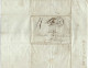 SUISSE Préphilatélie 1839: LAC De Vevey (VD) Pour Métabief (Doubs) Taxée 4 Décimes - ...-1845 Préphilatélie
