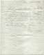 SUISSE Préphilatélie 1839: LAC De Vevey (VD) Pour Métabief (Doubs) Taxée 4 Décimes - ...-1845 Préphilatélie