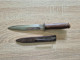 WW1  Couteau De Tranchée Type Le Vengeur "ASTIER-PRODON TIERS + Fourreau - 1914-18