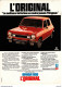 5 Feuillets De Magazine Simca 1100 5 Cv 1969 Essai, 1100 ES 1976 L'Original,1100 GLS 1967 Essai, La Maîtrise Du Volant - Auto's
