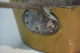 E1 Ancien Poelon Casserole En Cuivre Jaune De Forge Old Yellow Copper Stove - Kupfer
